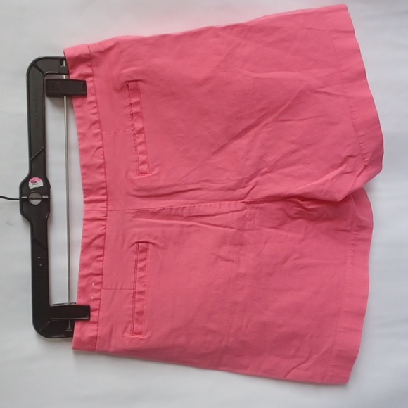 St. Johns Bay Pink/Salmon Colored Shorts, Sz 12, 31" Wst, 11" Rise, 4" Inseam - Picture 4 of 7